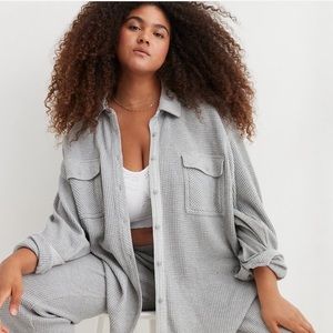 LUMBERJANE WAFFLE KNIT || AERIE